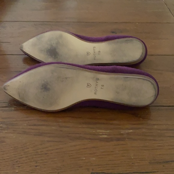 VGUC Rothy’s aubergine merino point size 7.5 - Picture 3 of 5